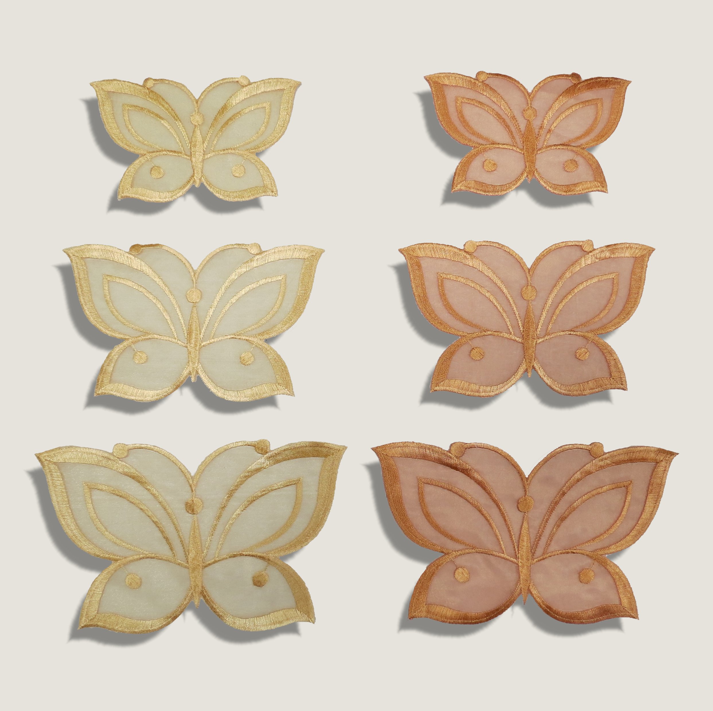 Schmetterling Organza